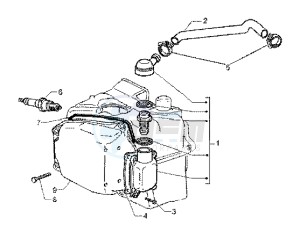 X9 125 SL drawing Oil drain valve