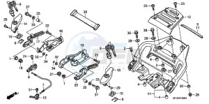 ST1300AC Pan Europoean -ST1300 CH drawing GRAB RAIL