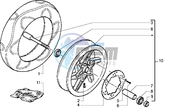 Front wheel