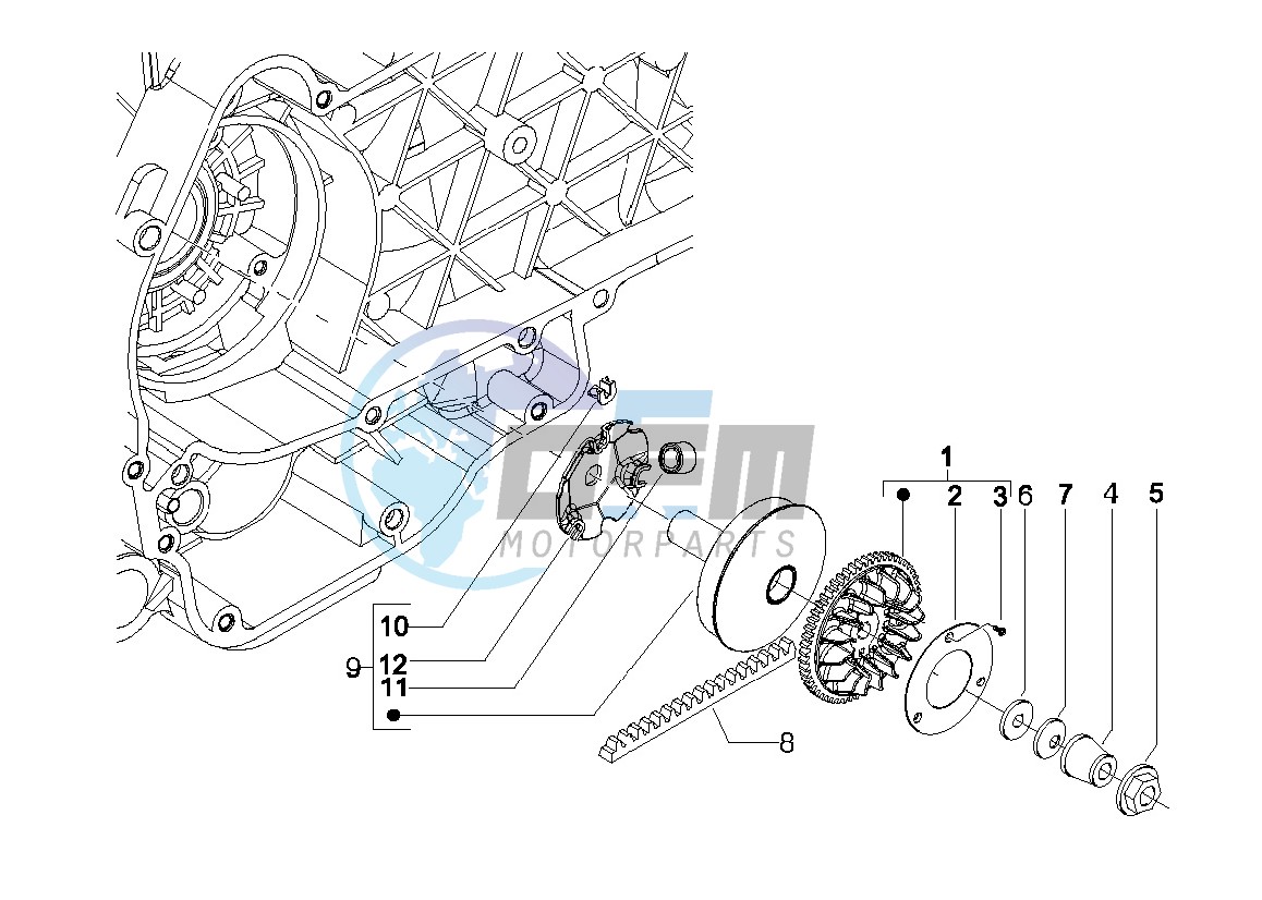 Driving pulley