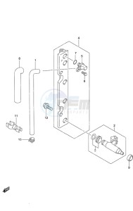 DF 70A drawing Fuel Injector