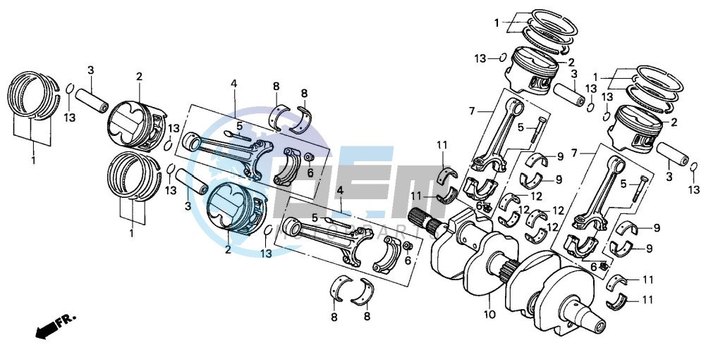 CRANKSHAFT/PISTON