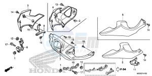 NC700SC drawing UNDER COWL