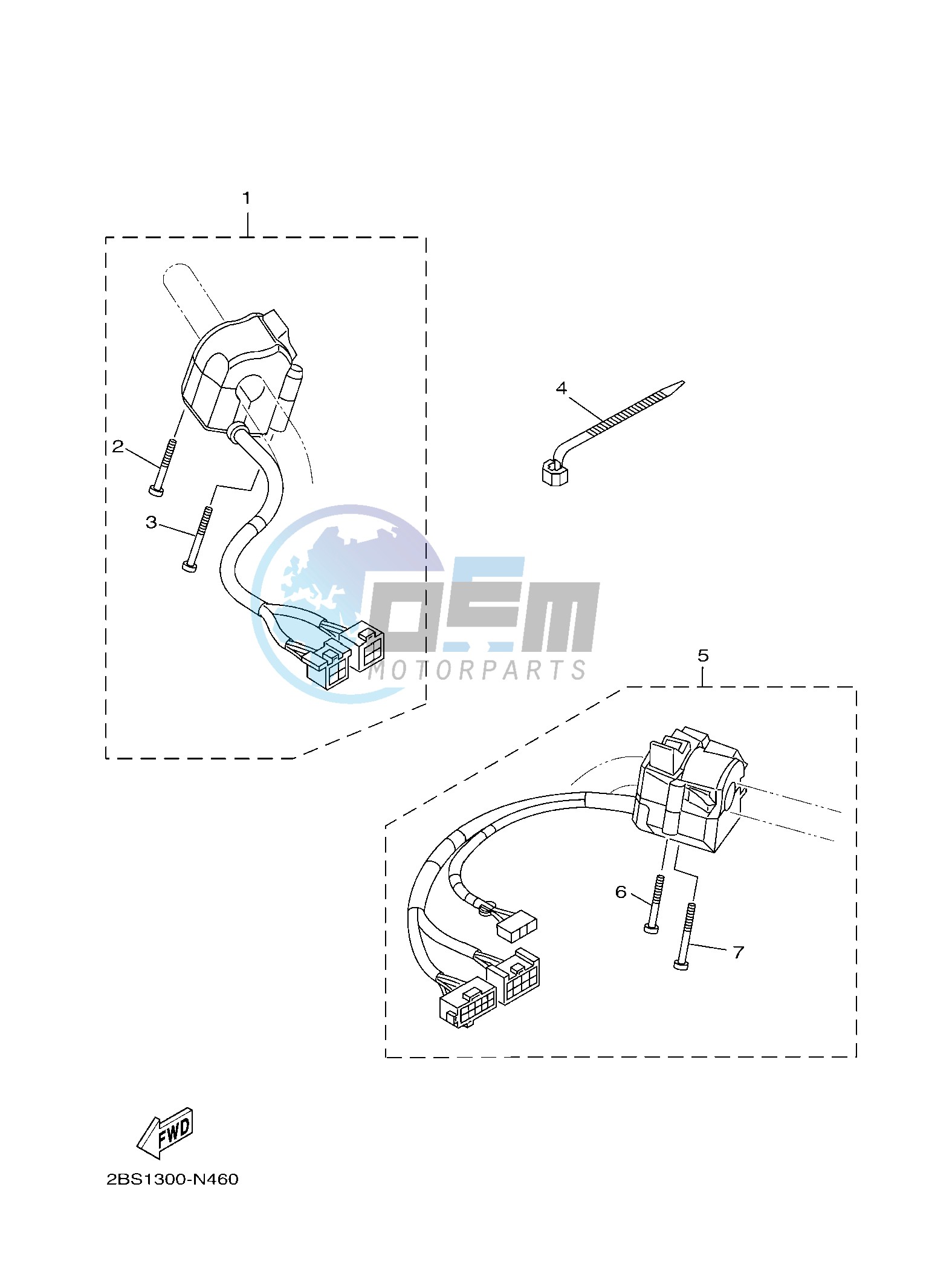 HANDLE SWITCH & LEVER