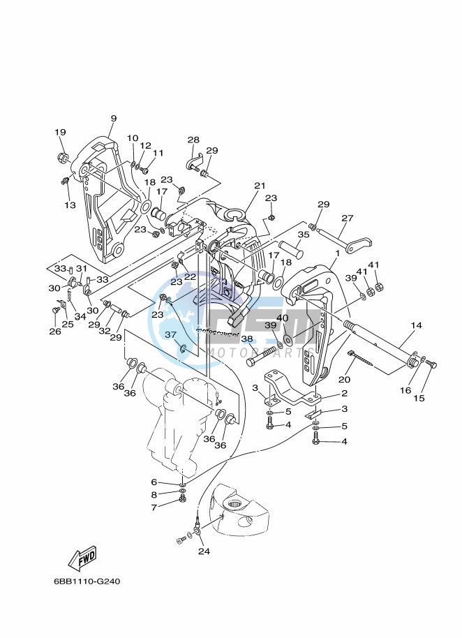 FRONT-FAIRING-BRACKET