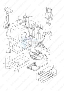 DF 140 drawing Top Mount Dual (1) (2005 & Newer)