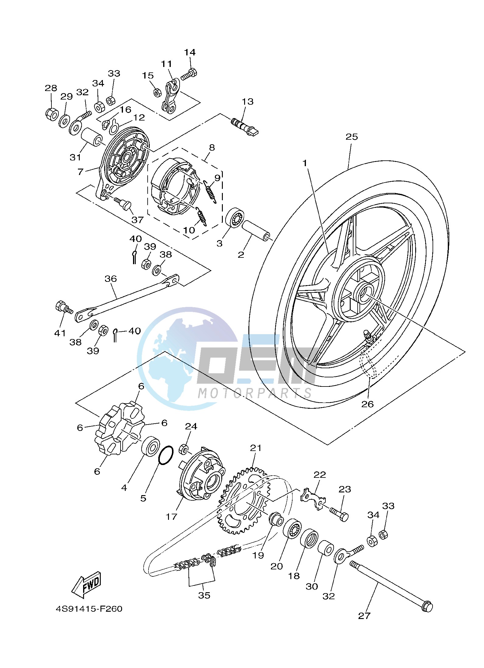 REAR WHEEL