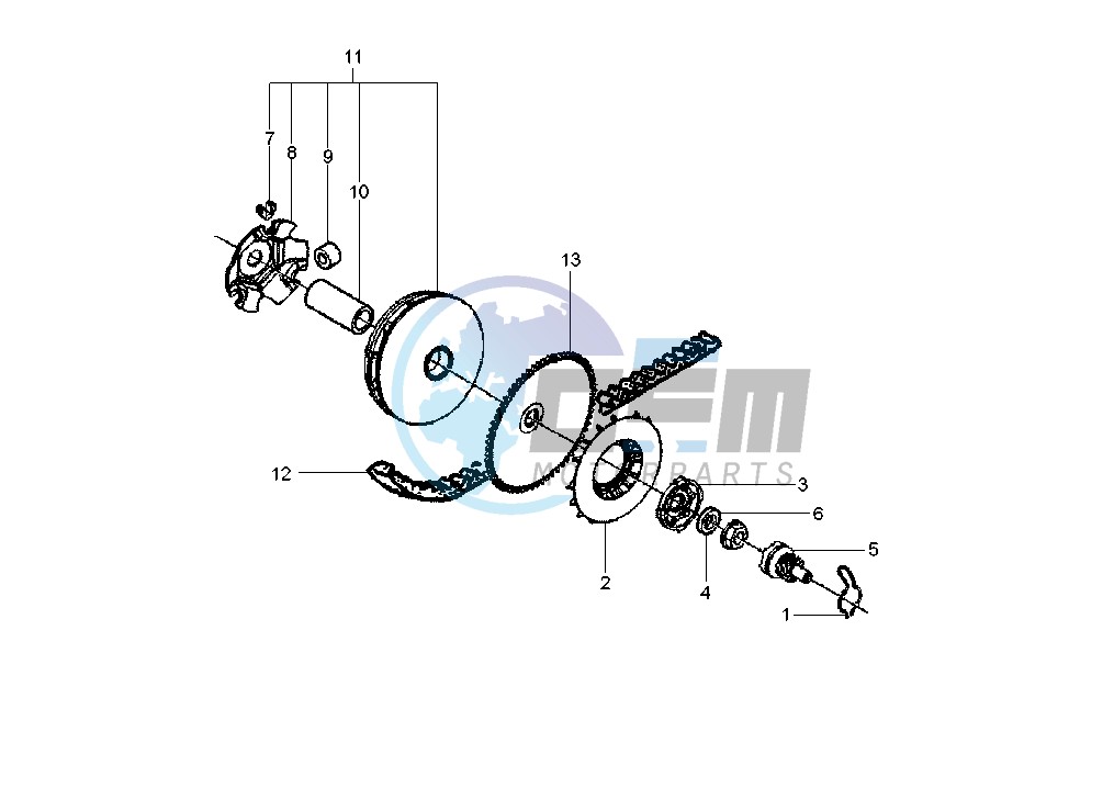 Driving pulley