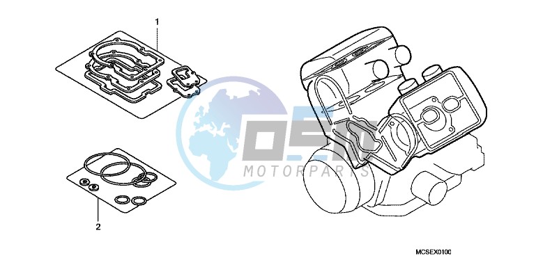 GASKET KIT A