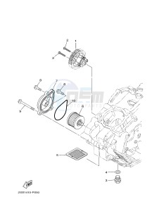 YS125-5C YS125 (BT41) drawing OIL PUMP