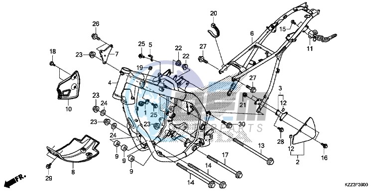 FRAME BODY