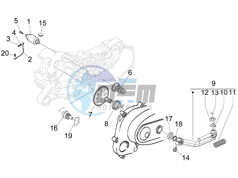 Starter - Electric starter