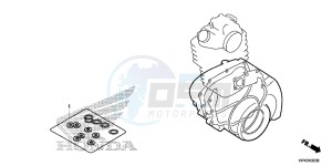 TRX420TED TRX420 Europe Direct - (ED) drawing GASKET KIT B