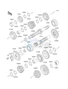 EX 500 D [NINJA 500R] (D10-D12) [NINJA 500R] drawing TRANSMISSION