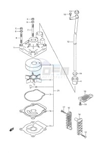 DF 40A drawing Water Pump