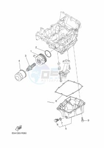 XTZ690D-B TENERE 700 (BEH2) drawing OIL CLEANER