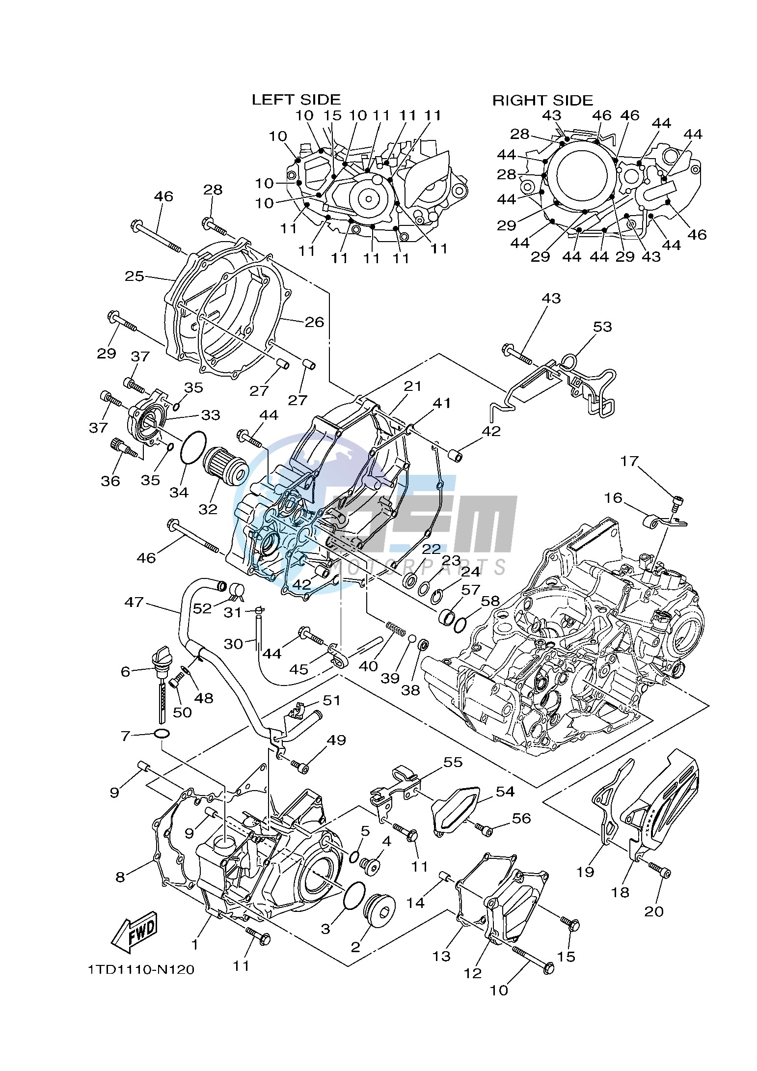 CRANKCASE COVER 1