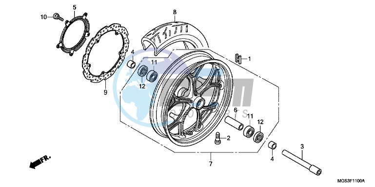 FRONT WHEEL