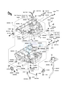 NINJA ZX-12R ZX1200-B4H FR GB GE XX (EU ME A(FRICA) drawing Crankcase