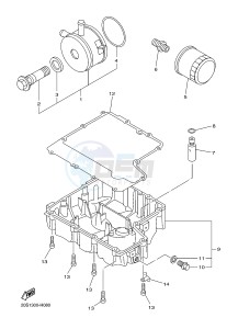 XJ6S 600 DIVERSION (S-TYPE) (36C9) drawing OIL CLEANER