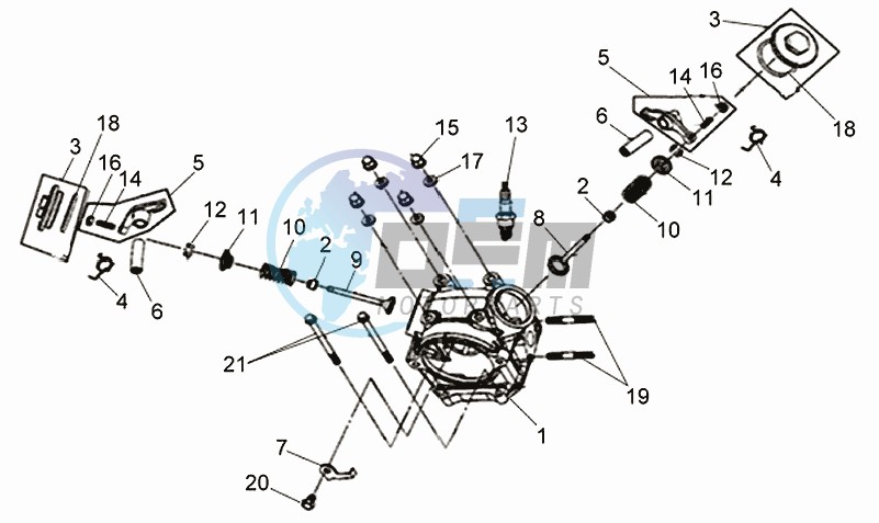 CYLINDER HEAD CPL