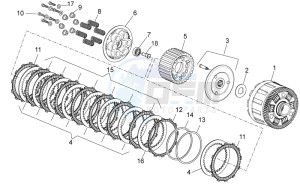 RSV 4 1000 APRC Factory ABS USA drawing Clutch II