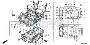 NC700SC drawing CRANKCASE