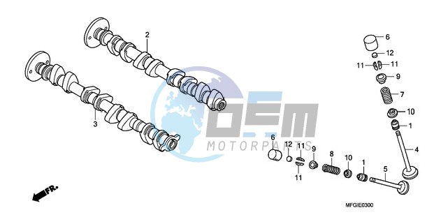 CAMSHAFT/VALVE