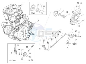 RS4 125 4T drawing Handlebar cover