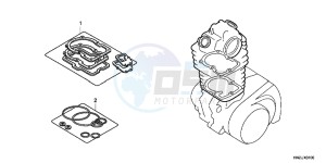 SH125DH UK - (E) drawing FUEL TANK