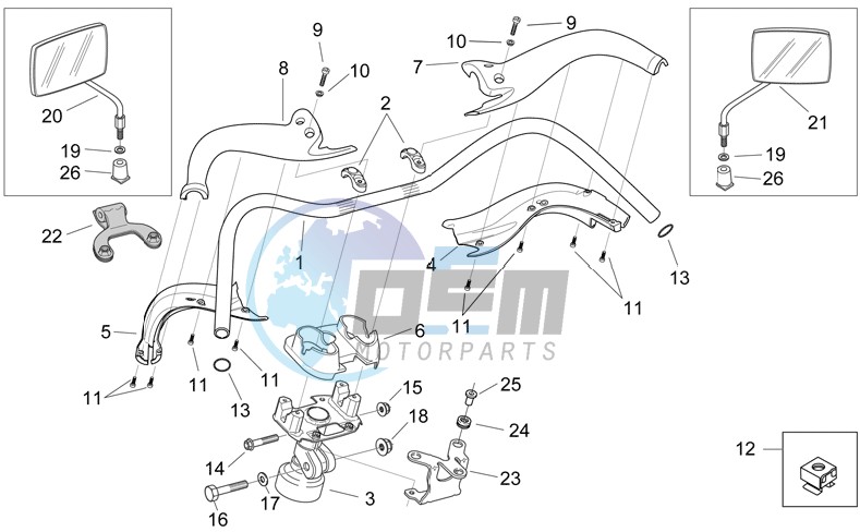 Handlebar - Mirrors