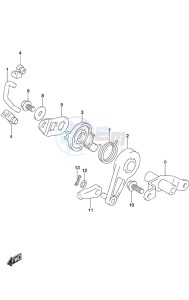 DF 9.9B drawing Throttle Control Remote Control