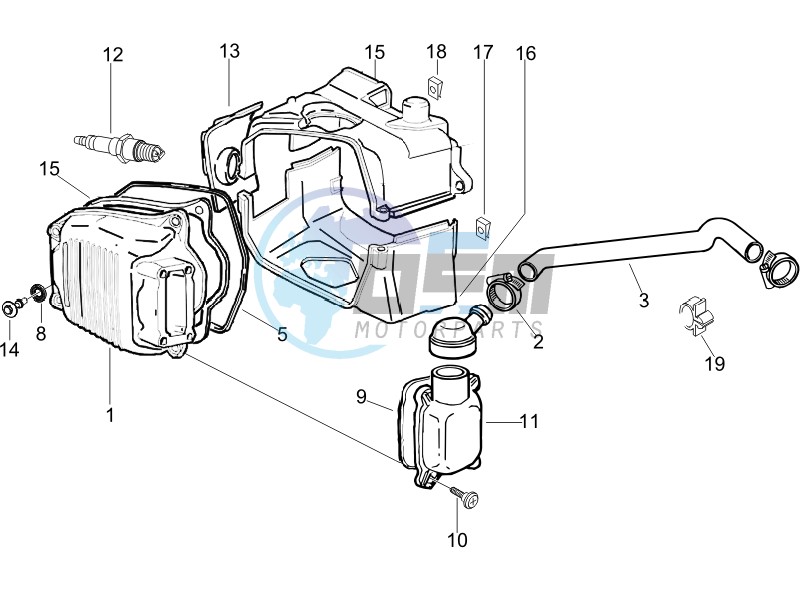 Cylinder head cover