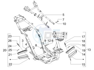 Runner 200 ST 4t e3 drawing Frame bodywork