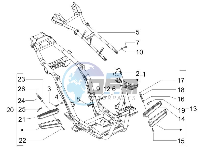 Frame bodywork