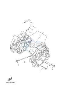 TT-R50E (2CJ3 2CJ4) drawing CRANKCASE