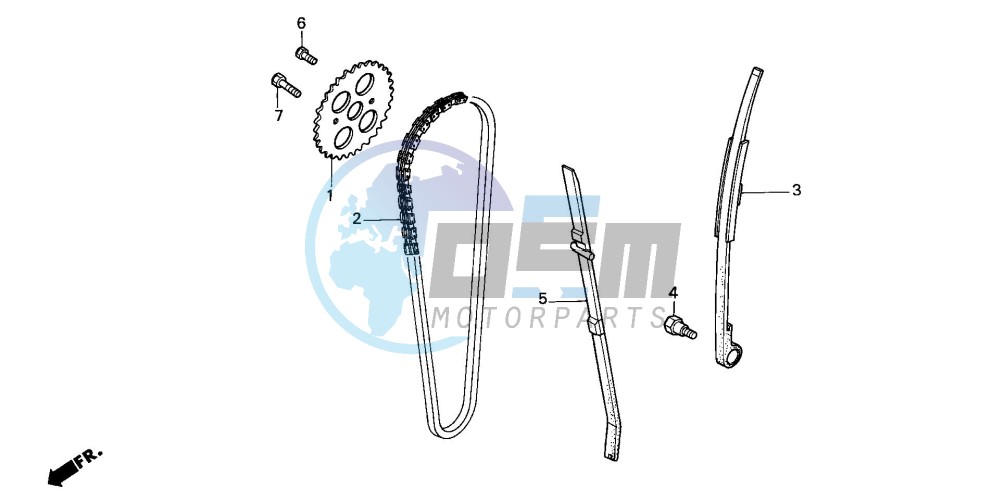 CAM CHAIN/TENSIONER