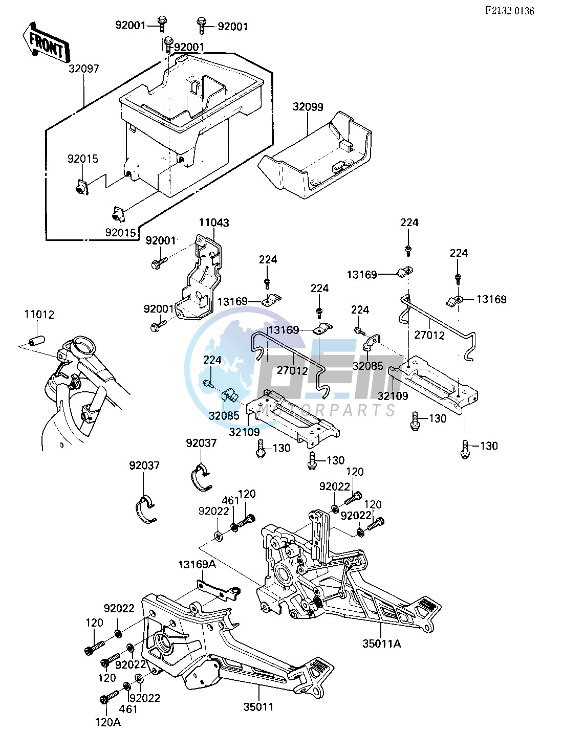 BATTERY CASE_ELECTRO BRACKET