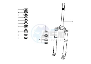 LOOXOR TSDI - 50 cc drawing FRONT FORK