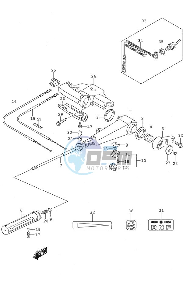 Tiller Handle