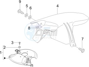 Stalker 50 drawing Wheel housing - Mudguard