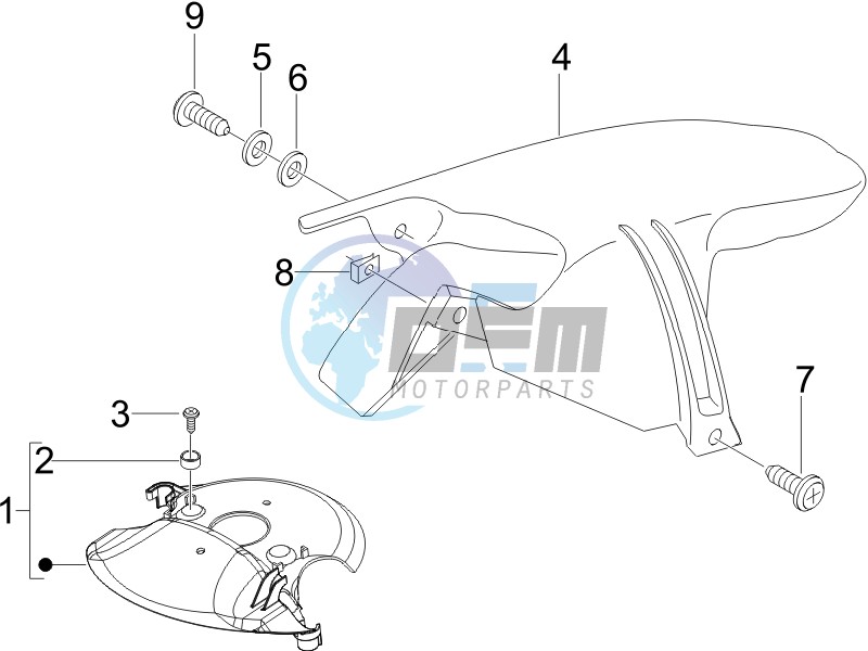 Wheel housing - Mudguard