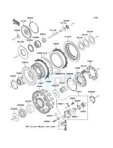 VN1600 CLASSIC TOURER VN1600D6F GB XX (EU ME A(FRICA) drawing Clutch