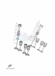 YXE1000EWS YX10EPSM (B4M2) drawing VALVE