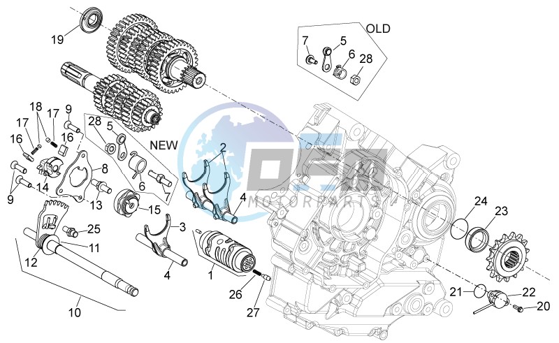 Gear box selector