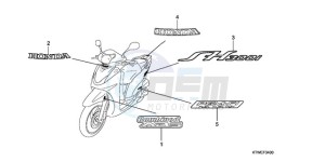 SH300AR9 UK - (E / ABS MKH SPC TBX) drawing MARK