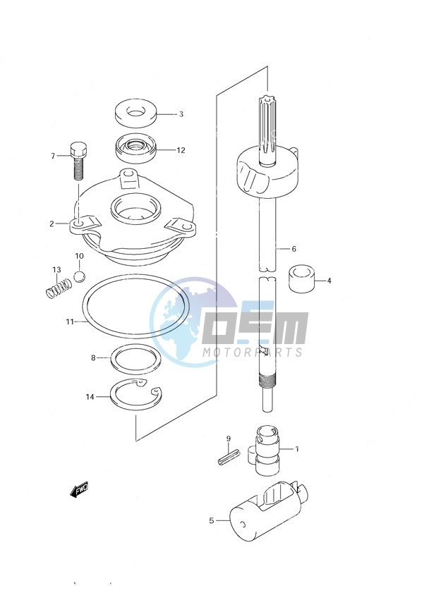 Clutch Rod (S/N 682148 & Older)