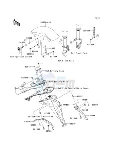 ZR 750 L [Z750 AU] (L7F-L8F) L7F drawing FENDERS