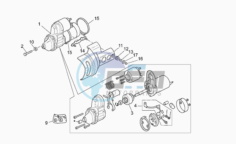 Starter motor