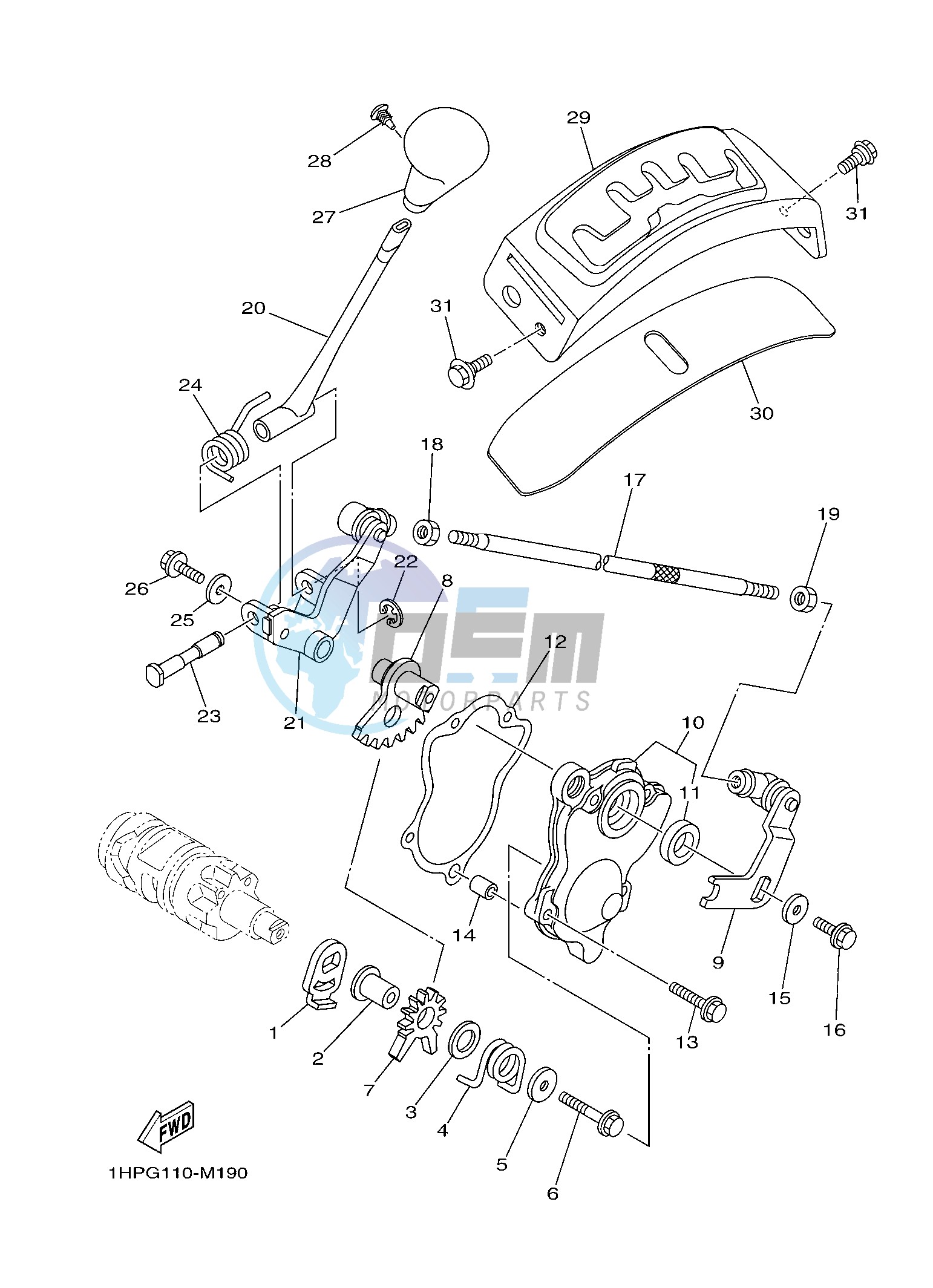 SHIFT SHAFT